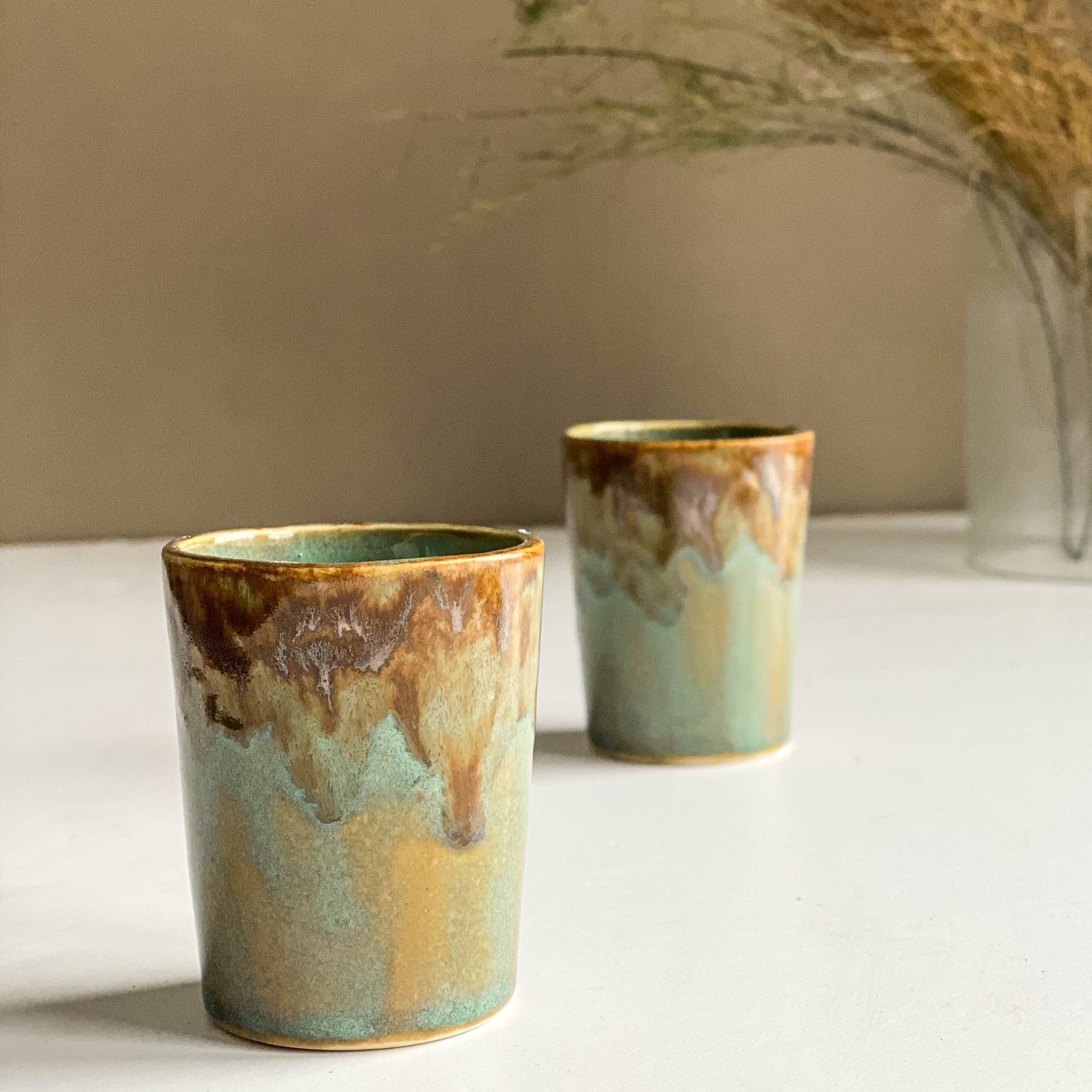 Yosun Double Espresso Kahve Bardağı Set İYU SERAMİK