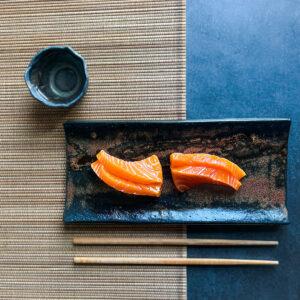 miso el yapımı seramik sushi tabağı 2