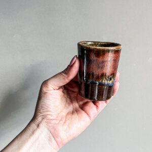 cupric el yapımı seramik espresso bardağı
