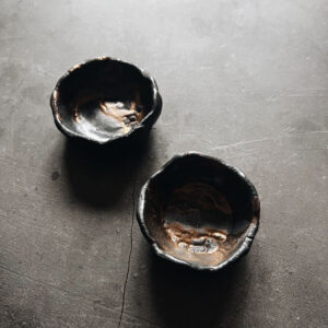 bronzie el yapımı seramik stoneware sushi sunum tabak takımı
